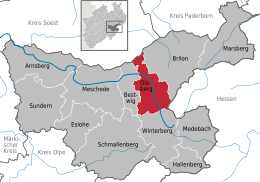 Olsberg – Mappa