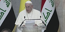 Discours du pape François en Irak.