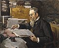 Valentin Serov, Portræt af Nikolaj Rimskij-Korsakov 1898,Tretjakovgalleriet