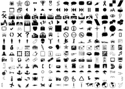 Webdings sample.