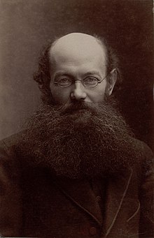 Kropotkin, fotita de Félix Tournachon Nadar