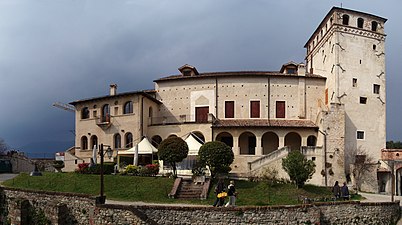 Caterinas slott i Asolo.