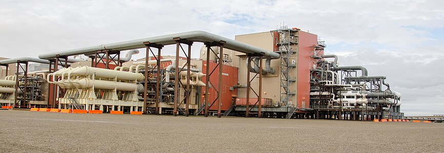 Central Gas Facility in Prudhoe Bay