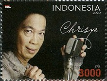 Perangko Indonesia bergambar Chrisye, 2020