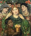 Dante Gabriel Rossetti, La Bien-aimée, 1865-1866