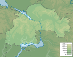 Ternove is located in Dnipropetrovsk Oblast