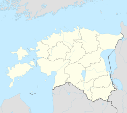 纳尔瓦在愛沙尼亞的位置