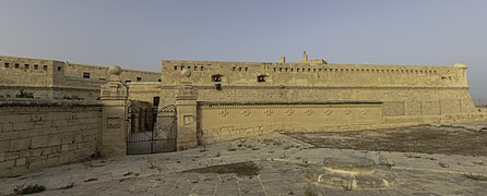 Entrada del Fuerte desde la ciudad.