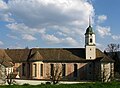 Klosterkirche mit Aussenmalereien