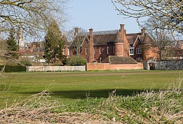 The old Sanatorium building in High Victorian Baronial by William White, 1884–1893