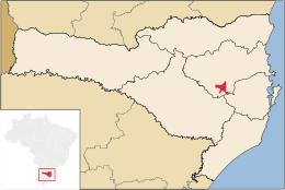 Ituporanga – Mappa