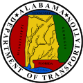 نشان رسمی از وزارت آلاباما حمل و نقل