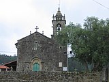 Igrexa de Santa María de Simes en Meaño.