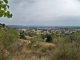 A general view of Donzère