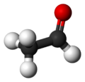 Etanal, atau asetaldehida, karena hanya ada dua atom C