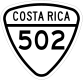 National Tertiary Route 502 shield}}