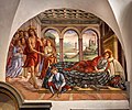 Gesù appare in sogno a San Martino vestito del suo mantello