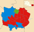 2022 results map