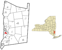 Location of Spackenkill, New York