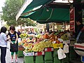 A fruit stall also in Adelaide's Rundle Mall