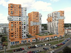 New residential buildings in Przymorze