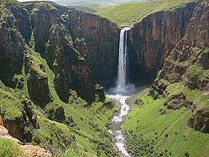 Cascades Maletsunyane, Lesotho