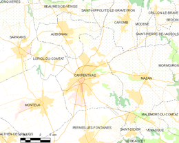 Carpentras – Mappa