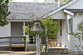 Rear view of President Johnson birthplace