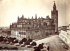 Cathédrale de Séville par Jean Laurent, c. 1866, Department of Image Collections, National Gallery of Art Library, Washington, DC