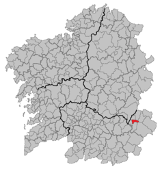 Petín – Mappa