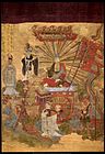 "Tejaprabhā Buddha dan Lima Planet", 897 Masehi, British Museum.