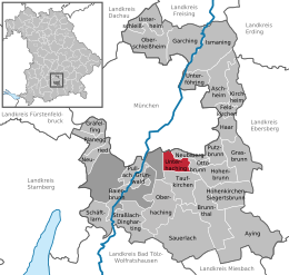 Unterhaching - Localizazion