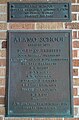 Alamo School plaque