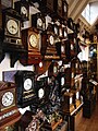 Image 20Antique cuckoo clocks displayed at Cuckooland Museum, Tabley, an example of a specialised museum