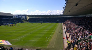 Der Home Park im April 2017