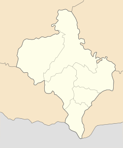 Torhovytsia is located in Ivano-Frankivsk Oblast