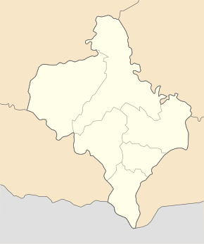 Клузів. Карта розташування: Івано-Франківська область