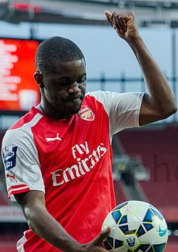 Campbell a Arsenal színeiben 2014-ben