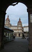 Plaza de María Pita (La Coruña).