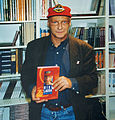 Niki Lauda při prezentaci své knihy The Third Life v roce 1996