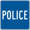 Police-Schild