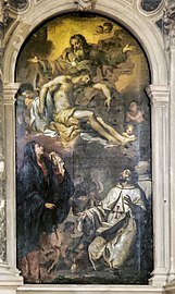 Le Christ mort reçu par son père par Bartolomeo Litterini.