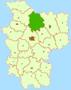 Distretto di Lahojsk – Localizzazione