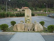 Homenaxe aos fusilados durante a Guerra Civil.