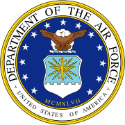Emblema del departamento de las Fuerzas Aéreas