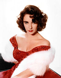 Elizabeth Taylor omstreeks 1955.