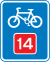 National Cycle Network Route 4 sign