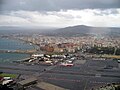 View of La Línea from the Rock of Gibraltar