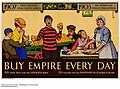"1907 First Oranges from South Africa, 1903 First Sultanas and Currants from Australia: Buy Empire Every Day" by R.T. Cooper, London, Dunstable and Watford, England, United Kingdom, circa 1926–1934. Color lithograph on wove paper