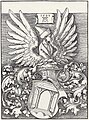 Dürer's ke aapan lakrri ke banaa coat of arms